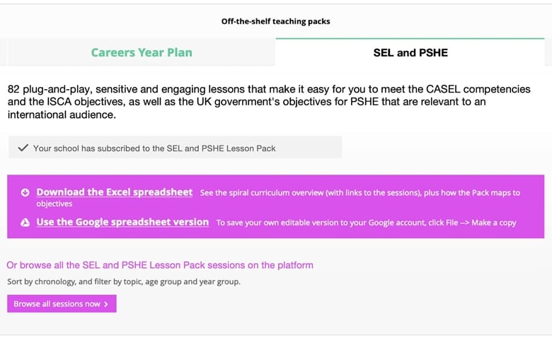 Unifrog’s SEL and PSHE Lesson Pack: FAQs