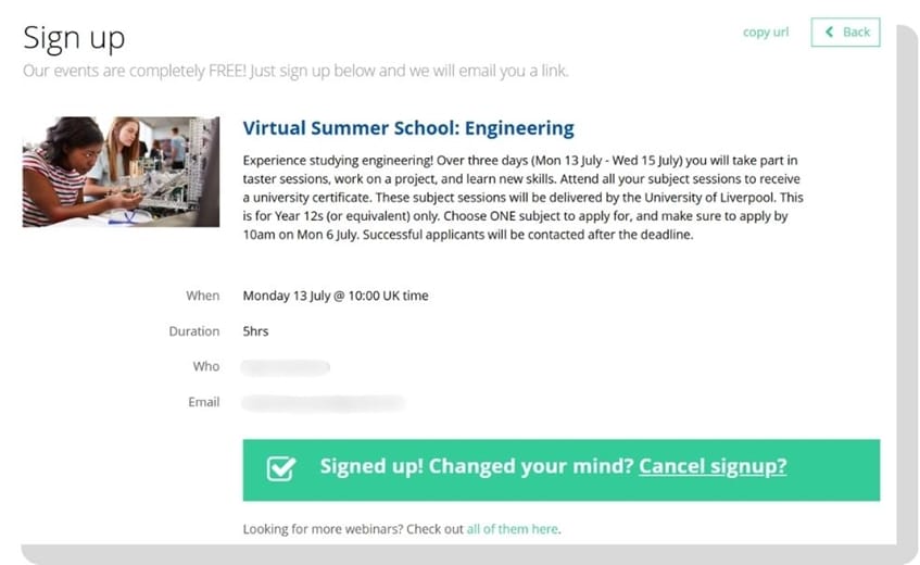 Unifrog's Virtual Summer School (13–15 July 2026) FAQs