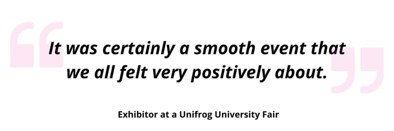 How to navigate Unifrog’s virtual fairs as an exhibitor