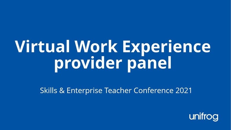 Skills & Enterprise Conference - Virtual WEX provider panel