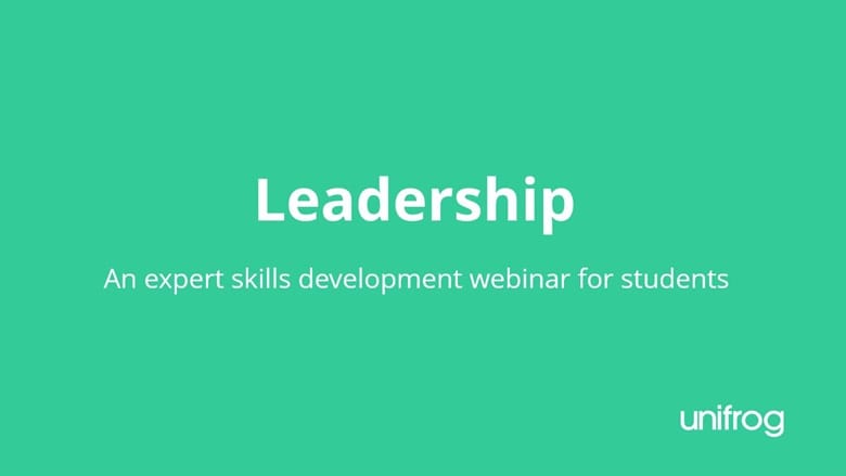 Skills & Enterprise Week - Leadership Development