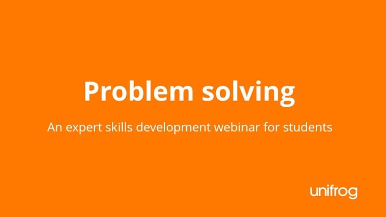 Skills & Enterprise Week - Problem Solving Skills Development