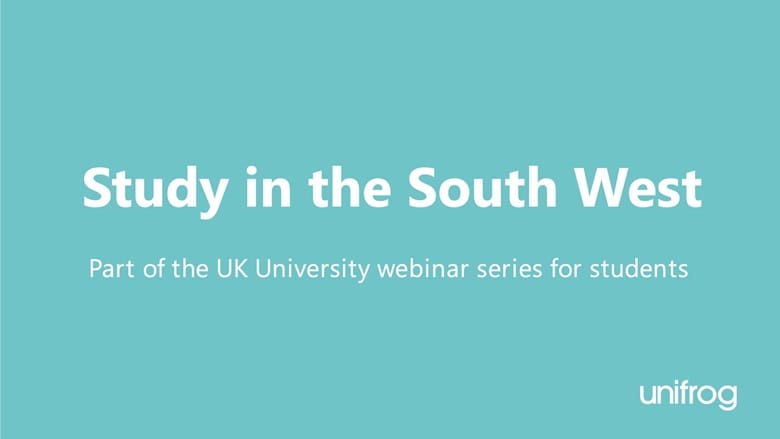 UK University Series: Study in the South West I