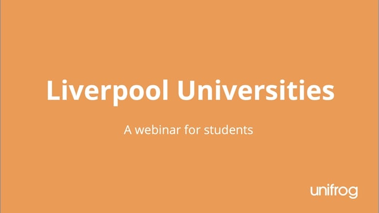 Liverpool Universities Webinar