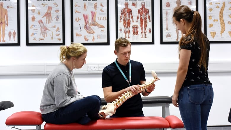 Careers session: learn more about how chiropractors look after people's bodies