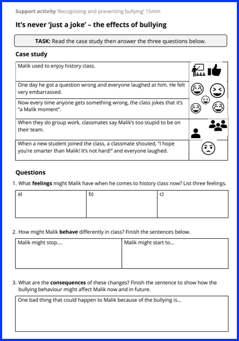 Unifrog's PSHE Lesson Pack FAQs