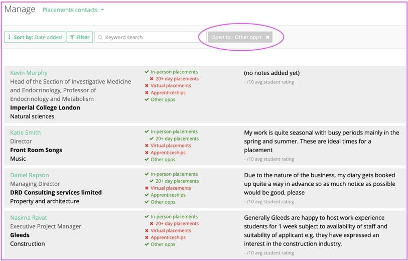 How Unifrog helps you meet the Enrichment Benchmarks