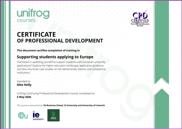 Teacher CPD courses (international)